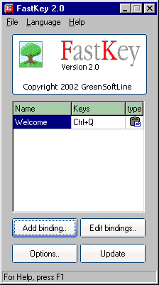 FastKey Screenshot